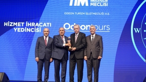 TİM'den ODEON Tours’a ihracat şampiyonluğu ödülü